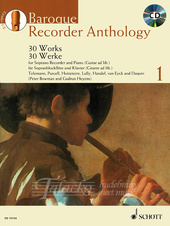 Baroque Recorder Anthology 1 + CD